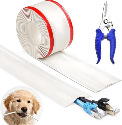 Dailygoods - Kabelgoot Houtlook - Zelfklevend, 3 Meter, Flexibel en Eenvoudig te Snijden