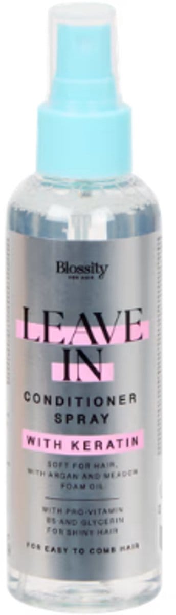Blossity Keratine Leave-in spray | 1x 150 ml - Met pro-vitamine B5 en Glycerin | Voor zacht haar