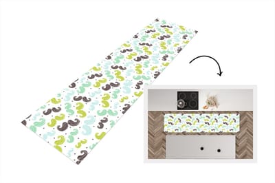 Keukenloper - Loper keuken - Patronen - Snor - Kleuren - 200x50 cm - Keukenloper vinyl
