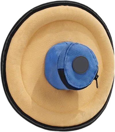Honden Vliegende Schijf - Canvas Frisbee - Buiten Spelen - Zacht Onverwoestbaar Materiaal - 145g - Meerdere Kleuren