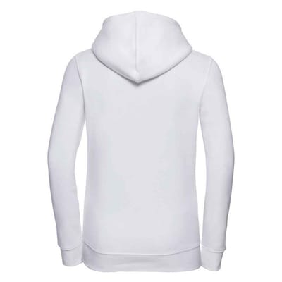 Russell Dames/Dames Authentic Hoodie (Wit)