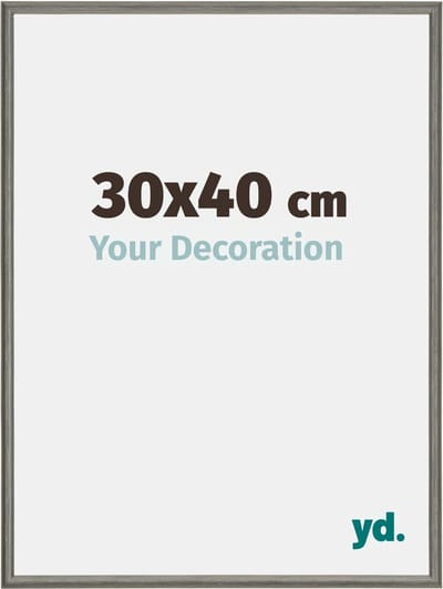 Your Decoration - Fotolijst 30x40 cm - Aluminium - Mercury Structuur - New York