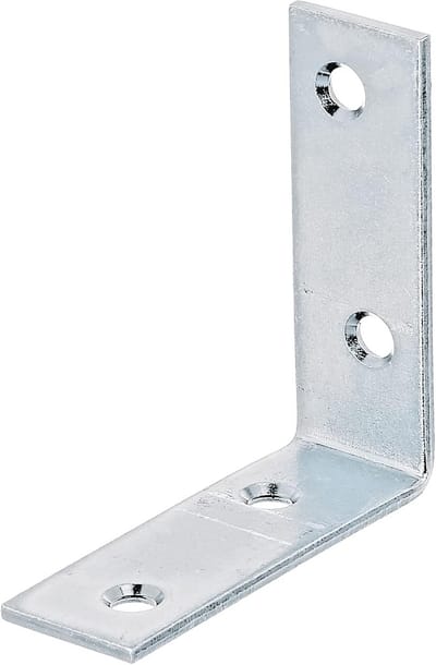 Set van 40 Hoekijzers 60x60x20mm - Verzinkt voor Houtconstructies Binnen en Buiten