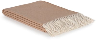 Most - Plaid Tibet - 50% Kasjmier wol, 50% Merino wol, - 140 x 200 cm - beige