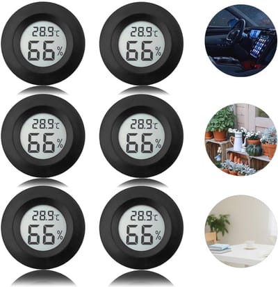 Digitale Hygrometer en Thermometer set - Mini LCD Luchtvochtigheidsmeters voor Binnengebruik