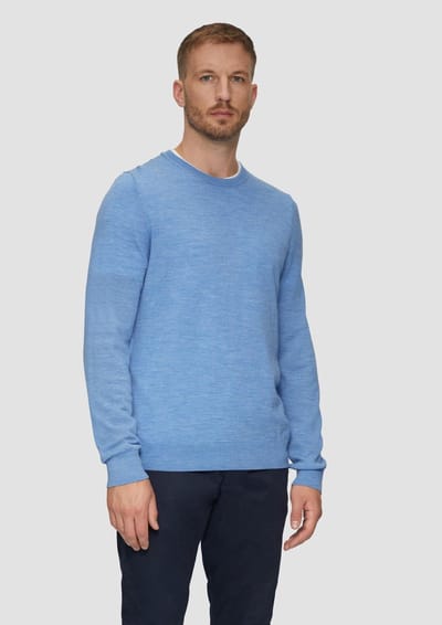 s.Oliver BLACK LABEL - Pull - Maat XXL - Mannen - 53W0 BLUE -