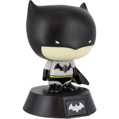 Batman Icon Light - Officieel Gelicentieerde Warner Bros Vrijstaande Bureaulamp, Gamingkamer Decoratie en Merchandise voor Jongens en Meisjes, Nachtlampje Cadeau Accessoire voor Speelkamer en Slaapkamer - Paladone