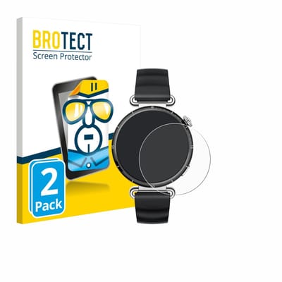 BROTECT - Screenprotector voor Huawei Watch GT 6 / GT 7 (41 mm) - Folie Beschermfolie transparant 2 Stuks