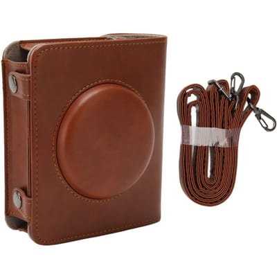 PU Camera Tas Verwijderbaar Fashional Duurzaam Retro Beschermhoes voor Kodak Mini Shot 3 met