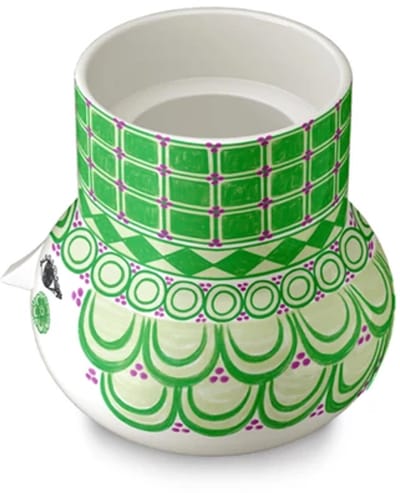Bjørn Wiinblad Olga kandelaar H12cm groen