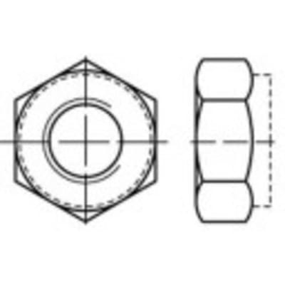TOOLCRAFT 135056 Borgmoeren M8 DIN 980 Staal Galvanisch verzinkt 100 stuk(s)