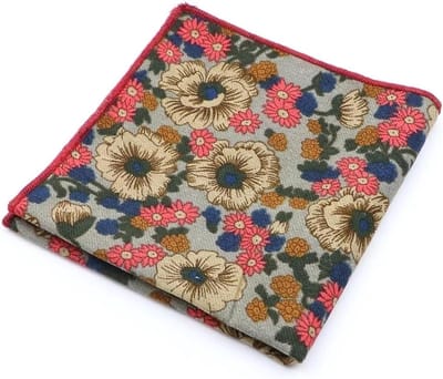 Herenzakdoeken Katoen - Pochetten Stof - Stijlvol Accessoire - Gladde Stof - 25x25cm - Multicolor