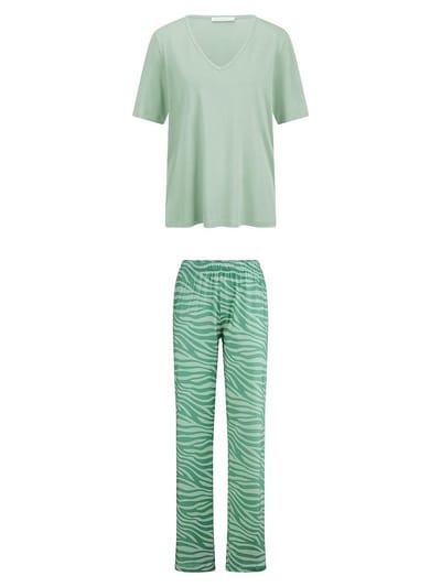 Pyjama Van Hautnah groen