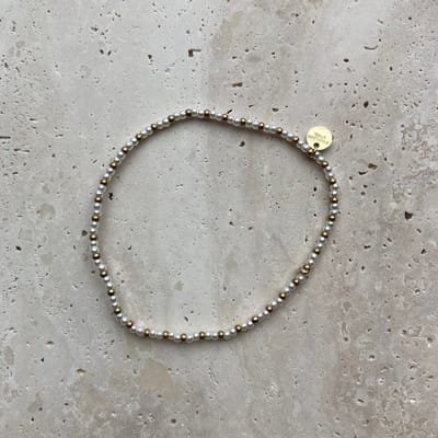 Bijoutheek Armband (Sieraad) Parels Balls Goud