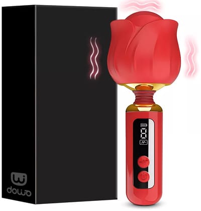 DOWO® - Vibrator - Vibrators voor Vrouwen - Clitoris Vibrator - 9 Standen - Clitoris Stimulator - Sex Toys voor Koppels - Seksspeeltjes - Cadeau voor Vrouw