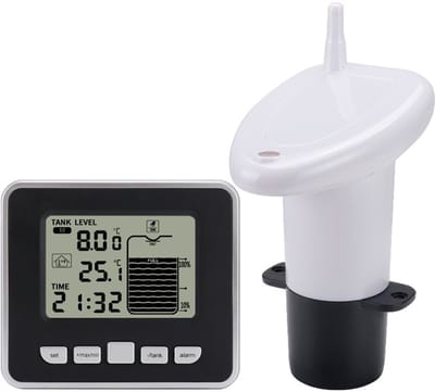 Ultrasone sensor voor vloeistofniveau - Meting van vloeistofdiepte