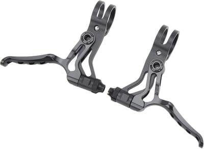 Fietsremhendels - Reserveonderdelen - Veilig Fietsen - Precisie CNC Bewerking - 22.2 mm - Zwart