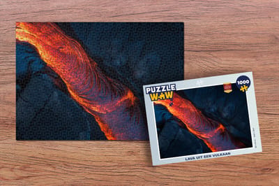 Puzzel Lava uit een vulkaan - Legpuzzel - Puzzel 1000 stukjes volwassenen