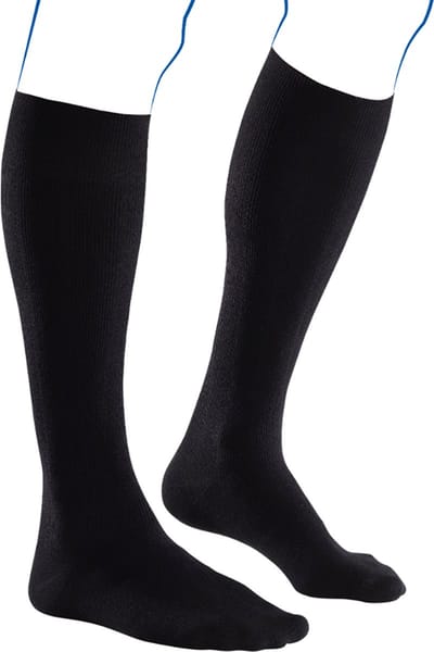 Thuasne Venoflex Fast Cotton Compressiekousen Zwart-Vrouw-Normaal-Maat 1