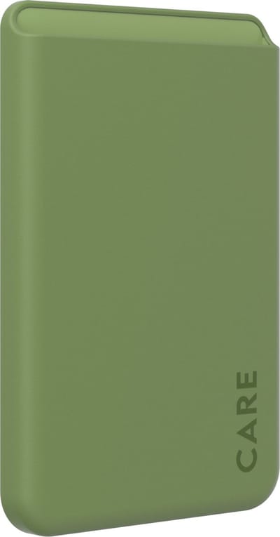 CARE by PanzerGlass Fashionable Card Holder Green iPhone