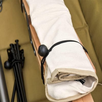 10 stuks zwarte spanrubbers met kogel, duurzame draagbare zeilspanners, polypropyleen en latexvlechtwerk, spanrubber voor dekzeilen, paviljoenen, tenten, camping, 21 cm