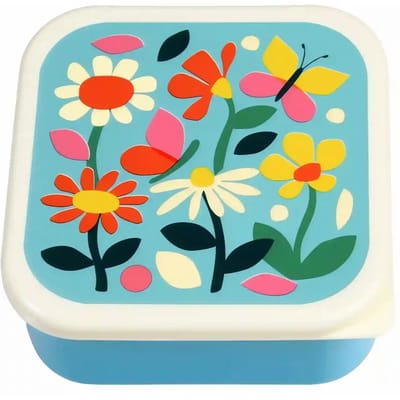 Voedsel opslag doos Rex London Butterfly Garden (x3)