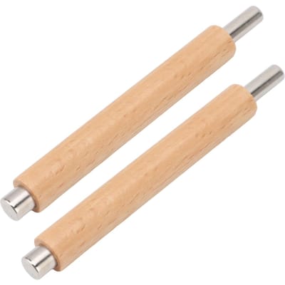 Nagel Magnetische Staaf Sterk Magnetisme Professioneel Draagbaar Nagelkunst Magneet voor Gel Nagellak 2 stuks beige