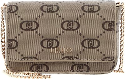 LIU JO Schoudertas Caliwen Crossbody Bag Tortora Chiaro Lichtbruin
