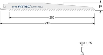 Reciprozagen RC190 (VPE 2 stuks) - 5250192