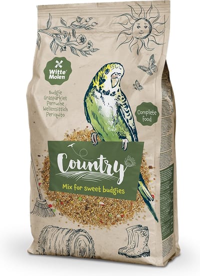 Witte Molen - Binnenvogelvoer - Vogel - Country Parkiet 2,5kg - 1st