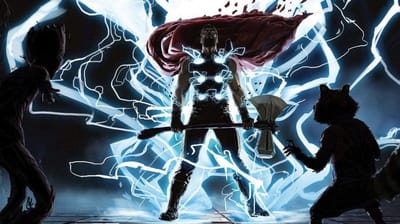 Fotobehang - Thor God of Thunder 500x280cm - Vliesbehang