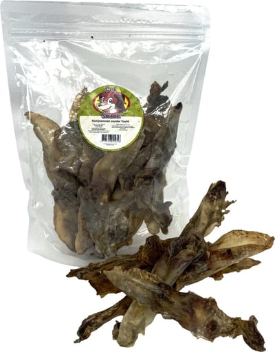 Petsnack Konijnenoor - Natuurlijke Hondensnack Zonder Haar - 200g, Rijk aan Ruw Eiwit