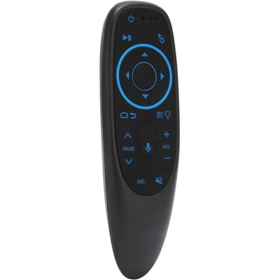 Gevoelige Multifunctionele Bluetooth Air Remote Voice Afstandsbediening voor Android Systeem TV Beschermer black