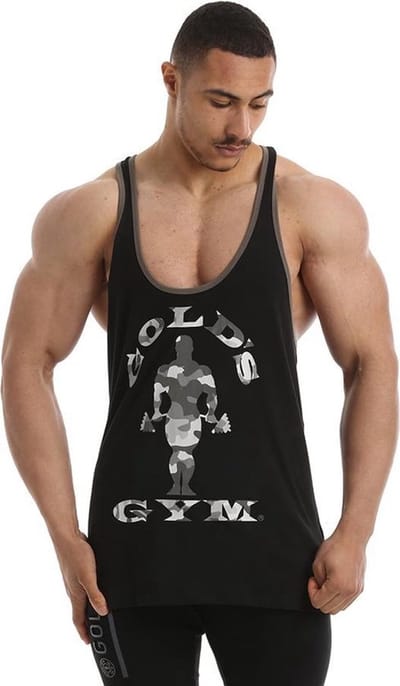 Gold's Gym Gold's Stringer Zwart