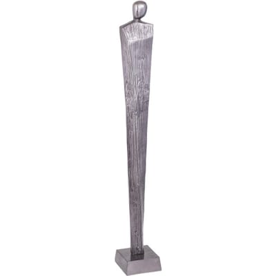PTMD - Beeld Symon - Zwart - 13x13x92cm