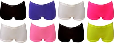 Sweet Angel dames boxershorts met strass-steentjes 8pack (one size)