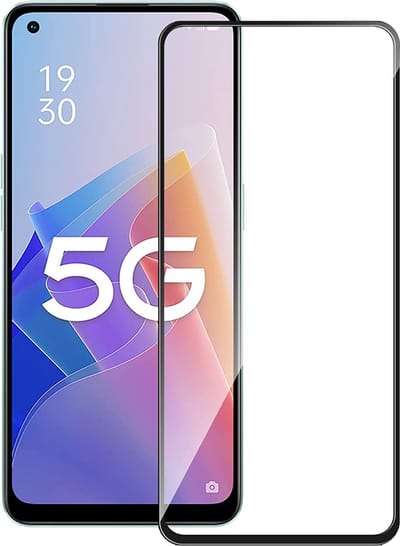 Casemania Glas Geschikt voor Oppo Reno 8 Screenprotector Glas Gehard - Tempered Glass - Volledige Bescherming