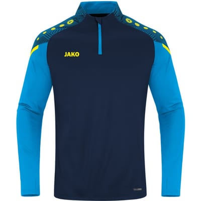 Jako - Ziptop Performance - Blauwe Voetbaltop Heren-S