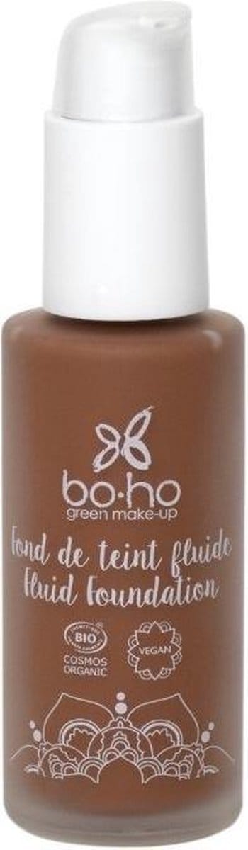 Boho green makeup Liquid foundation 09 cacao 30 Milliliter