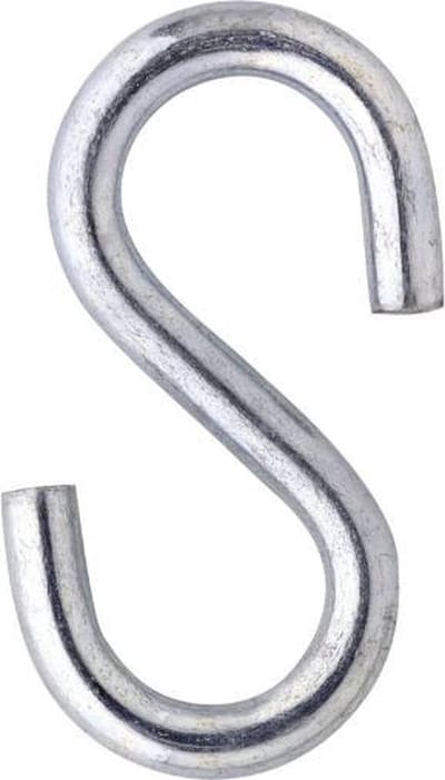 S haak - 40x4mm- 10 stuks