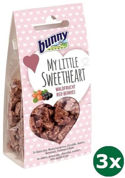 3x30 gr Bunny nature my little sweetheart bosvrucht