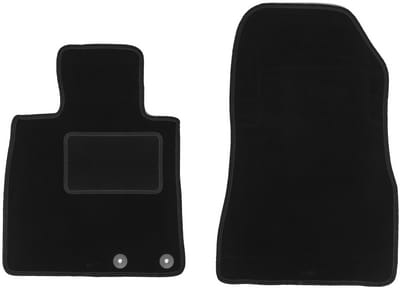 Voormatten zwart voor: Nissan Note II hatchback (2012-)
