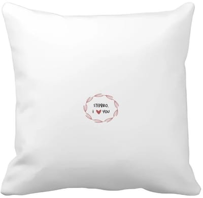 Akyol - stepbro i love you Kussen hoes - Broer - de liefste stiefbroer - verjaardagscadeau - verjaardag - cadeau - cadeautje voor broer - broer artikelen - kado - geschenk - gift - 40 bij 40 cm