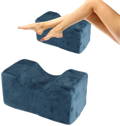 Dailygoods- Kniekussen Orthopedisch 20x11x11 cm - Beenverhoging - Flanellen