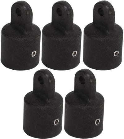 Dailygoods- Bimini Top Cap - 5 Stuks - Nylon Bevestiging - Marine Beugel - Canopy Hardware - Voor Botens/Kayaks - 7/8" (22mm)