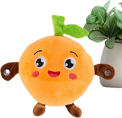 Muziek Pluche Dier - Zingende Pop - Educatief Spelen - Interactieve Geluiden - 28 cm - Multicolor