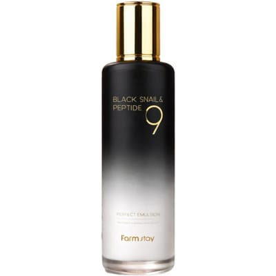 Farmstay Black Snail & Peptide 9 Émulsion Parfaite 120 ml