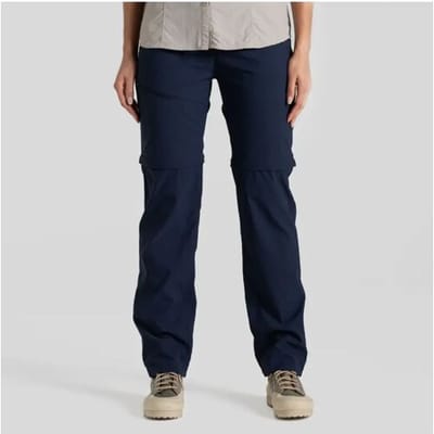 Craghoppers NosiLife Pro Convertible Trouser III Dames (Maat - 14, Kleur - Blue Navy)