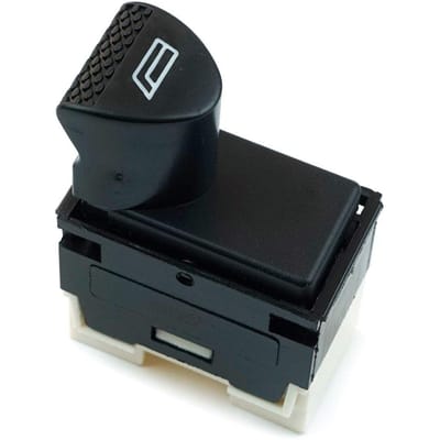 BDP113 Interrupteur de Commande de Vitre Électrique Prise Blanche 6 Broches Porte Avant Gauche pour Fiat Siena Albea Palio MK1 178 Strada 178 278 98809717