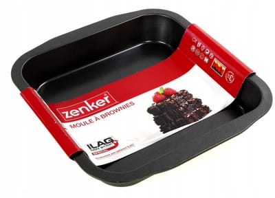 Zenker Brownie Bakvorm Rechthoekig 27x26 cm - Antiaanbaklaag